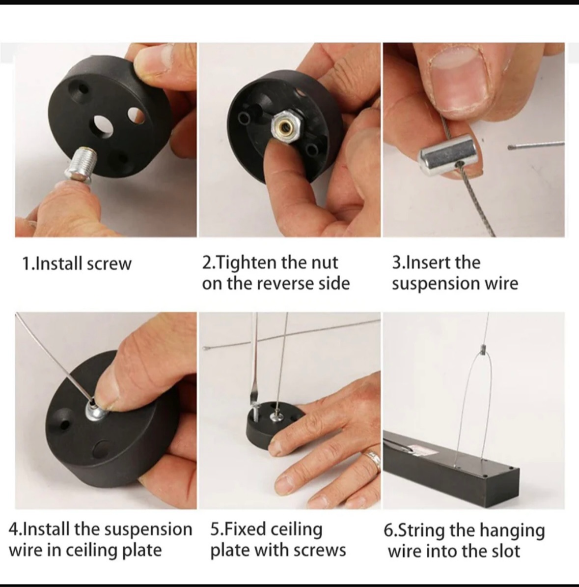 Hanging Shapes Office/Gym  LED lights