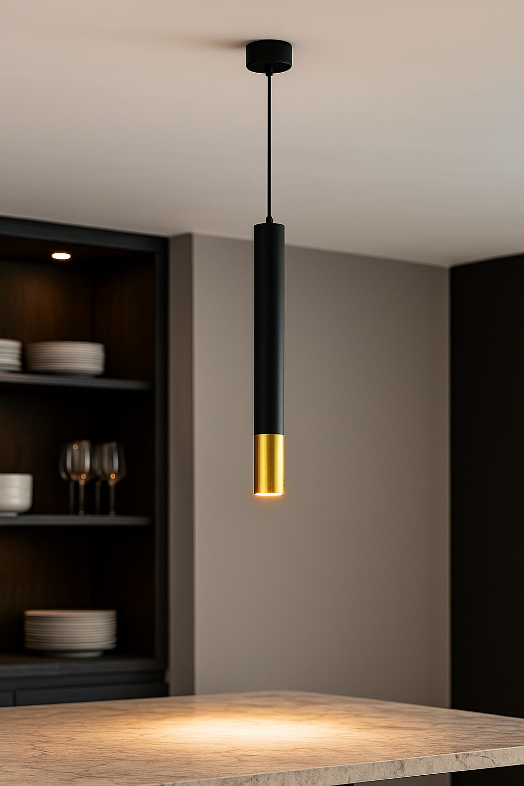 Premium Hanging Cylinder LED Light
