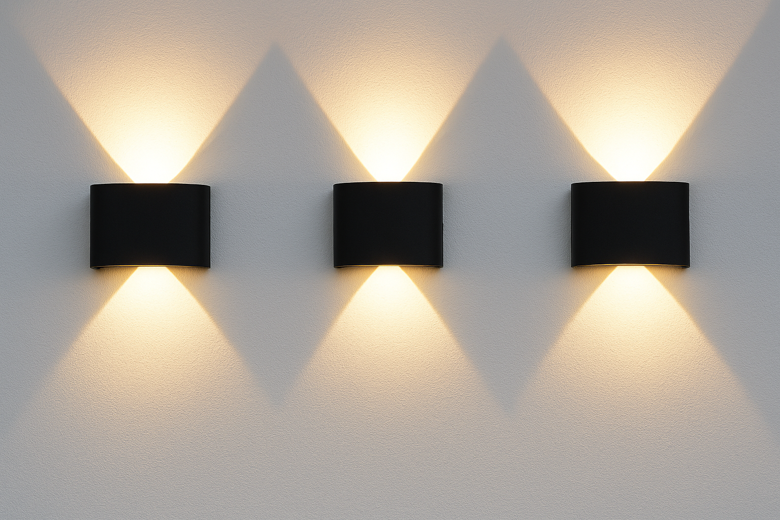 Up Down outdoor/elevation LED LIGHTS (warm-white)