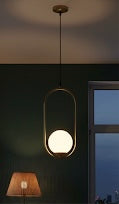 Modern Minimalist Orb Pendant Light