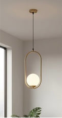 Modern Minimalist Orb Pendant Light