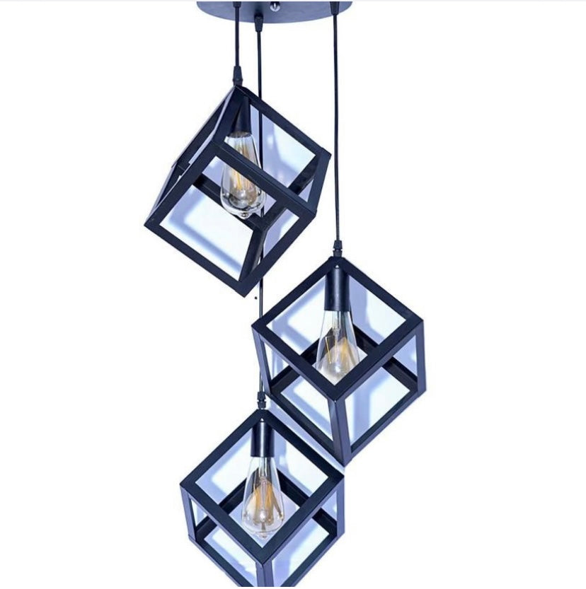 Cubical Hanging Led Lamp