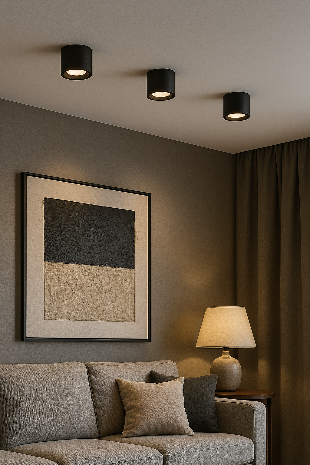 LED cylinders FOCUS light