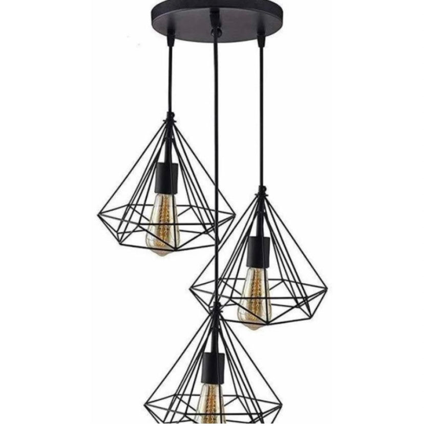 Geometric Pendant Light Fixture