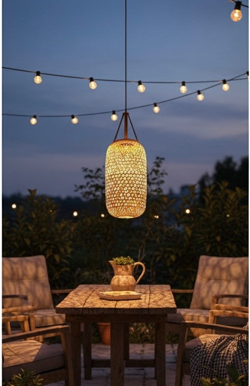 Handcrafted Rattan Pendant Light