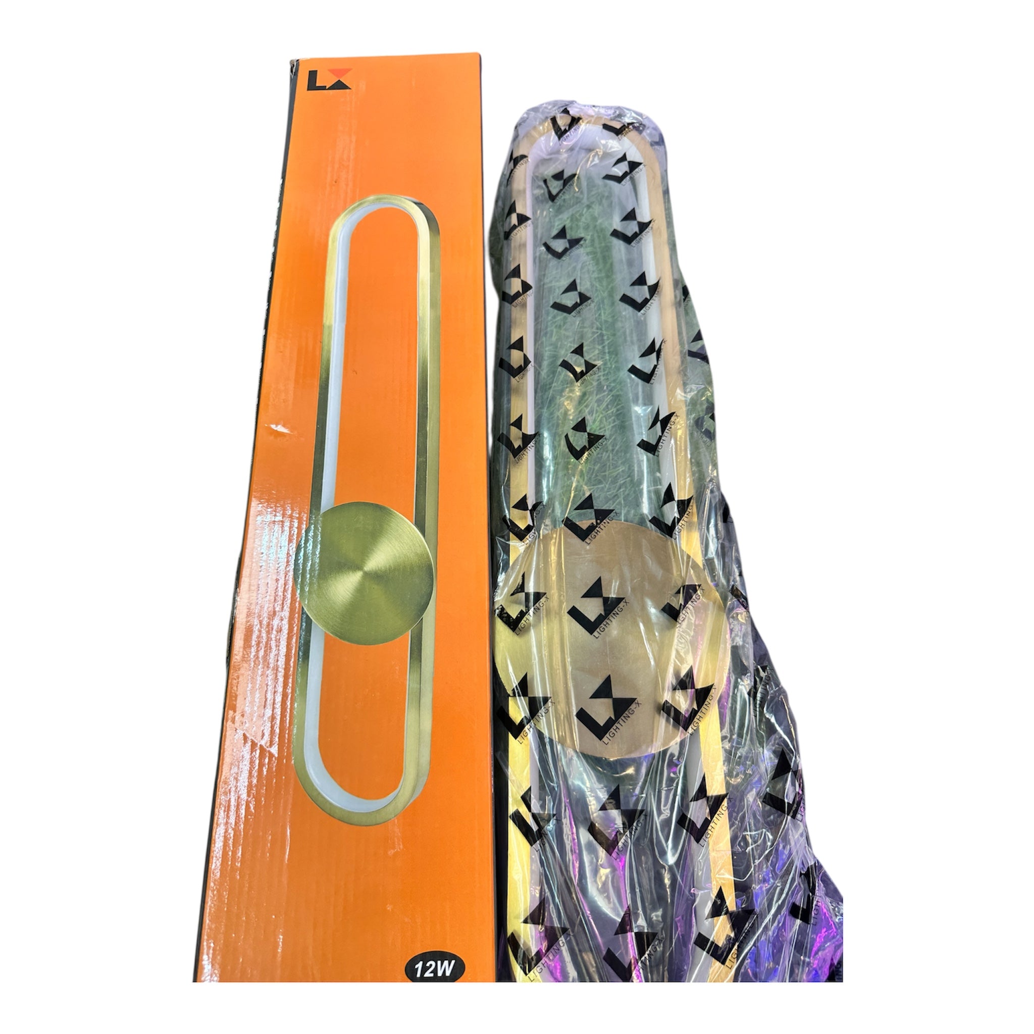 Long Ova Wall lamp 12W