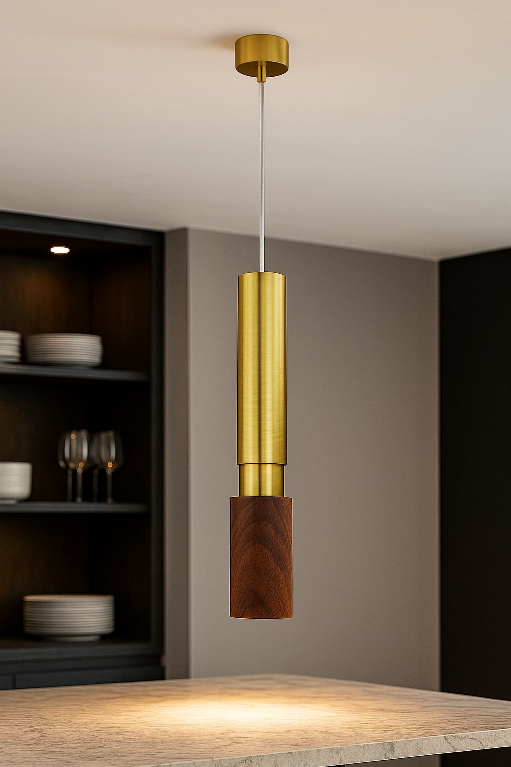Premium Hanging Cylinder LED Light